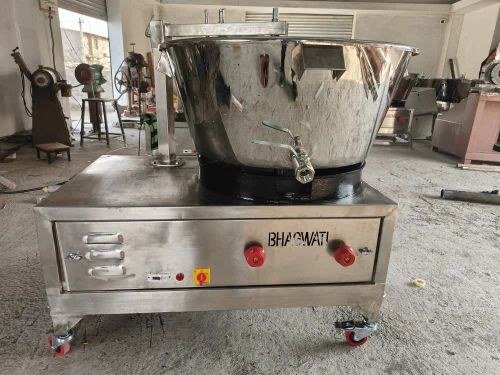 90 LPH SS Automatic Milk Mawa Machine by Bhagawati Engg. Works, Talaja